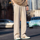 JEEP SPIRIT Jeep casual pants men's summer thin cotton and linen pants men's casual trousers Chinese men's clothing linen XL