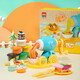 
Deli Colored Clay Noodle Machine Set Plasticine Clay Clay Children's Creative Handmade DIY Clay Colored Clay Fun Toy Gift Handmade Good Birthday New Year Gift 67801