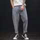 
Play speed WNSULL large size jeans men's loose jeans plus fat plus large men's fashion summer style men's pants nine-point foot-retracting dad pants 9906 trousers 33