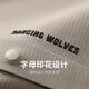 
Dancing with the wolf [high elastic and quick drying] lapel short-sleeved T-shirt for men 2025 summer new business casual breathable POLO shirt 6105 khaki 701 M (170)