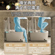 Jimutao's new squatting dual-purpose smart toilet all-in-one squatting and sitting dual-purpose toilet bubble shield seat heated squatting dual-purpose (standard + bubble shield) 400 pit distance