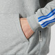 
Nike couples sweatshirt men's and women's autumn and winter running training sportswear hooded plush plush thickened warm pullover HJ3882-063 grey inner lining S