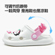 Barbie Kinderschuhe Mädchen Sandalen Badezimmer Baotou Beach Pantoffers Loch Schuhe süßes Mädchen DA6810 Meter Weiß 20