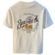 Camiseta blanca de Ueteey White Summer New Tendencia de alta gama Tendencia impresa Camiseta estampada Americana Luxury Comunicada camiseta de manga corta White [JSW9906 White] XL adecuado para 124-140Jin [Jin iguala 0.5 kg] desgaste