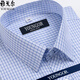 Bürgermeister Yager Shirt Herren kurzärmelig 2025 Neues Sommer High-End Business Casual Formal Kleid Dad Dad Hemd Kleidung DX6628 38