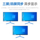Zhengken Industrial Control Machine AI Artificial Intelligence Edge Computing Mini Micro 13 Generation Separate Display Host 4060/3060M/3070M Small Computer Game Design Desktop Office Three Screen i9-11950H RTX 3060M 12G Separate Display 16GB Memory丨128GB SSD