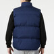 Nike (NIKE) cotton vest men's winter stand collar windproof sportswear warm cotton jacket casual sleeveless vest jacket FB7374-410 L