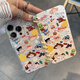 恒岚书本涂鸦KT小新适用苹果16/15Promax手机壳iPhone14/13翻盖12 涂鸦风卡通凯蒂猫-翻盖笔记本 苹果16