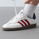 Adidas women's shoes 2025 spring new T-toe shoes retro genius shoes VL COURT 3.0 sports shoes IH4881/bright white/deep indigo/victory red 36