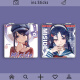 Miside Horror Game Around the Yuan Clan Mita Game 2D Étudiant Double-face Makeup Migni Mini Mirror Mita-L14699 Miroir