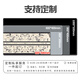 Three-color cat dark cashew flower texture mouse pad high-end and versatile super large e-sports game office keyboard desk mat can be customized high-value thickened lock edge anti-slip 13969 cloud layer 100 cm x 50 cm x 5 mm