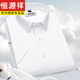 Hengyuanxiang Herren reines Baumwoll kostenlos kurzärmeliges weißes Hemd Herren Sommer Neues lässiges formales Anzug Shirt Männer DX6624 38