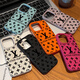 红苹果 RED APPLELXV适用苹果15promax手机壳新款iphone14感13pro皮纹12潮牌11英文 原皮纹-沙粉色-TDL潮牌LXJ15673 iPhone16pro