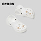 卡骆驰crocs经典云朵老爹鞋洞洞鞋时尚百搭女鞋拖鞋一脚蹬|206750 白色-100(含智必星) 38 (240mm)