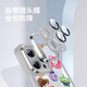 Disneys neue Toy Story-Apple-Telefon-Hülle Ultra-dünn transparent Silikon Soft Case ist mit einem Linsenfilm aus All-Inclusive-Anti-Fall-Cartoon-Bus-Licht-Jahr ausgeliefert, der für Frauengehäuse geeignet ist, mit Linsenfilm [transparent] Mickey-My3523g Huawei/Ehren/Xiaomi/Redmi/Oppo/vivo Kontakt