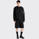 PRADA/Prada Gift Men's Oversize Regenerated Nylon Sweatshirt Black/Black S