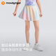 moodytiger [Fairy Family] Girls Short Skirt Soft Skin-Friendly Summer Children's Skirt Anti-Exposed Printed Sports Skirt