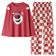 
LangSha (LangSha) Spring and Autumn Summer Pajamas Autumn Women's Long Sleeve Set 2025 New Girl Junior High School Home Suit LX-15125 L (100-120Jin [Jin equals 0.5 kg])