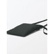 MUJI (MUJI) is not easy to get wet, mini thin small shoulder bag EFC37A5S black