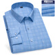 Jinlilai Frühlings- und Sommer langärmelige Shirt Business Casual Free Iron und vielseitige Boutique Baumwolle Formale Verschleißgeschäft formelle Kleidung 6630 40