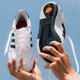 Adidas (adidas) Clover Casual Shoes Мужская обувь 2025 Летовые новые низкие кроссовки дышащие легкие туфли без скольжения If9710 IF9710 White/Black/Navy Blue 41