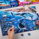 Puzzle d'espace 200 pièces de puzzle éducatif pour les enfants pour les garçons et les filles de plus de 6 ans pour développer un puzzle de dessin animé [300 pièces] Ocean Overlord (adapté à 8-9 ans)