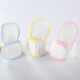 Pañales de bebé de padre ausentoso Pañales de algodón recién nacido Anillo de pañales Anillo de pañales transpirable Melon Baby Orine Baby Velcro Pañal de pañales Velcro 3.5x41cm 2 barras