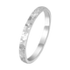 CHINA GOLD PT950 crushed ice narrow version simple platinum ring. Anniversary gift for girlfriend and wife. Net gold weight is about 2.6g 14#
