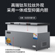 赫强冰柜智能商用家用卧式冷柜大容量冷冻冰柜单温节能铜管 铜管智能温控688单温