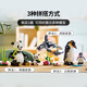【95成新】乐高（LEGO）积木拼装31165 野生动物熊猫家族男孩女孩儿童玩具新年礼物