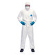 Sweet Miaomiao DuPont Tyvek1422a/Chem200/5xert/8J Chemical One Piece Protective Ropa Tyvek800J M