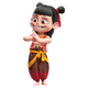 Nezha: Das Sea Sea Nezha Aufkleber des Teufelskinder