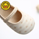 G.DuckKids Petit canard jaune printemps et automne Nouveau coton coloré Soft Sole Baby Chaussures 2025 hommes et femmes bébé Soft Sole Girls Indoor Chaussures pour les tout-petits Coton coloré à cinq points Longueur intérieure CM 11