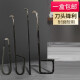 辟烛勾刀打结刀纺织厂用13567g方耳弯柄纺纱割纱钩刀 特优 15G弯柄100把/盒