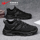 Double Star Workwear Men's Shoes Spring 2025 New Outdoor Non-Slip Thick-Soled Martin Boots Sports Working Work Labor Protection Shoes Gray 41