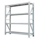 Guhao Warehouse medium-sized shelf length 200*width 60*height 200cm white four-layer main rack 240kg/layer thickened storage warehouse free combination warehouse storage rack multi-functional display rack