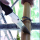 Kakuri Japonés Kakuri técnico de carpintería sierra bambú sierra sierra hecha a mano sierra manguera sierra de jardín sierra dental fino dientes áspero