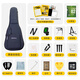 Eastman (EASTMAN) E1/E2/E3 full single guitar professional advanced full single board finger singing guitar beginner folk electric box guitar E3DE-CLA 41 inch D barrel retro color