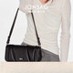 Jianbaige Long Baguette Bag Feel Averarm Crossbody Tasche 2025 Neue Frühlings- und Sommerpendel -Mode -vielseitiges Geschenk für Älteste Mokka Brown