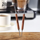 Bincoo coffee latte needle rosewood handle carved needle carved stick fancy coffee utensils espresso coffee accessories