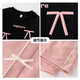 Yoyo one (Yoyo one) girls suit spring and autumn children's fashionable autumn clothes mid-large children's new sweatshirt wide-leg pants New Year's clothes Spring and autumn style 4882 white 15188 purple 150 150cm