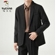 
Woodpecker (TUCANO) casual suit men's blazer men's 2025 new spring and autumn loose simple large size jacket jacket dark gray XL