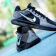 耐克（NIKE）abrina 2 紫黑萨布丽娜舒适低帮耐磨减震防滑男女实战运动篮球鞋 FZ1517-001黑灰 38.5
