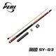 PERI's new speed 123 billiard cue big head sy03 Jingyuan White Eagle Chinese black eight-shot jumping pole chasing score table cue PERI sy03 with original 7-piece cue bag
