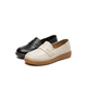Rote Libelle Frauenschuhe 2025 Frühling Neues Soft-Fit-Ein-Pin-Gelegenheits-Frauen-Einzelschuhe Haus All-Match Mom's Schuhe WJB15810 Black 35