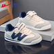 
Warrior boys' shoes spring and autumn Velcro lightweight children's sneakers WZ(CL)-1048 meters/gray/blue 35