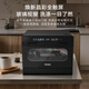 Haier 2025 new generation Xiaohaibei dishwasher, 8 sets of washable fruit table tops for home use, fully automatic, color screen touch control, supports independent disinfection, automatic door opening