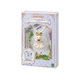 森贝儿家族（Sylvanian families）日版巧克力兔项链带摆台 过家家玩具玩偶套装 生日送儿童礼物