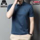 AJGNEAMAIN Light Italian Luxury High-High-High-Men's Summer Summer Camiseta de polo de manga corta sin tracismo