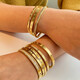 Bhiodha Bracelet européen et américain de style titane en acier